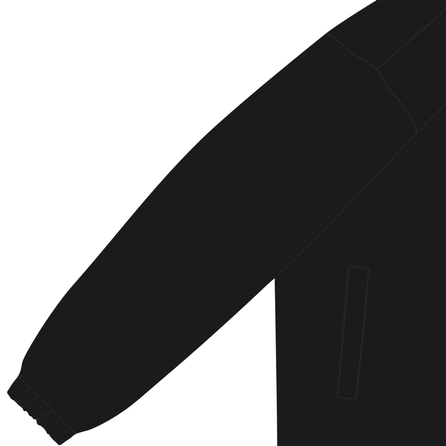 BROKEN CIRCLE COACH JACKET ブロークンサークル コーチジャケット 綿100% black image