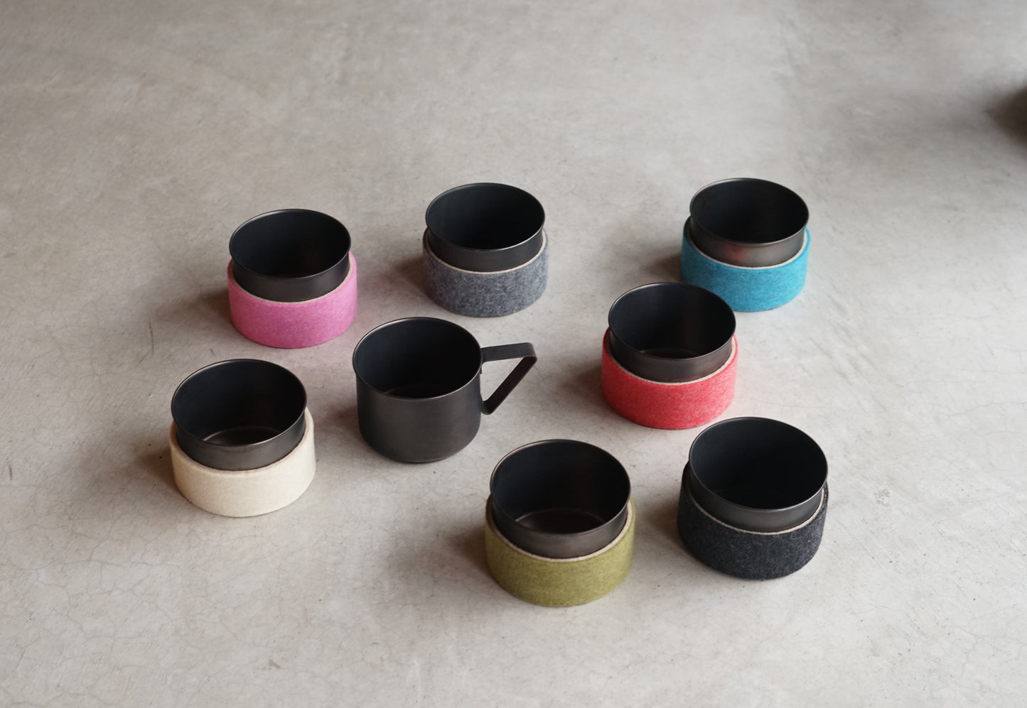 96【KURO】黒染めステンレスマグカップ|SUS304製|280ml|再利用パッケージ付き・食洗機対応|日本製