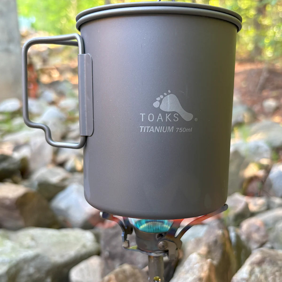 TOAKS(トークス) Titanium Pot Cook Set チタン ポット クックセット 750mlポット&650mlポットセット CS-15