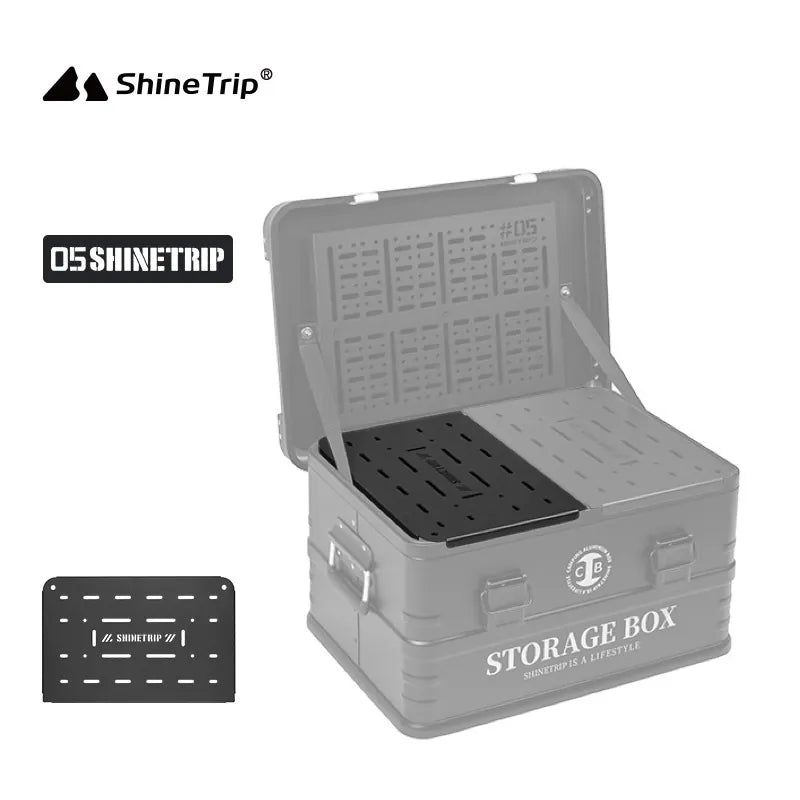 SHINETRIP #05 Series Medium Coffee Box Table Sheet（A487-D00
