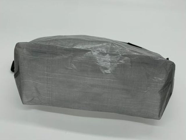 Ajito Fabrics アジトファブリクス フードポーチ 容量2L DCF0.8ozホワイト ホワイト ブルー ブラック