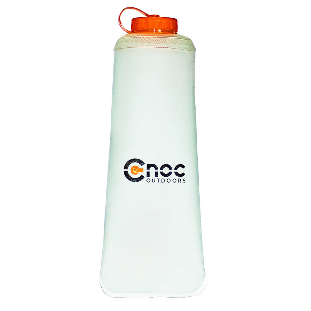 CNOC Outdoor Hydriam Collapsible Flask 42mm Mouth Size 350ml 500ml 750ml Blue Orange