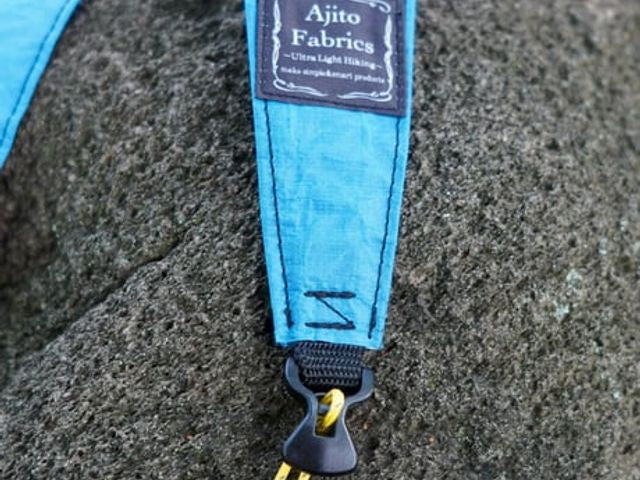 Ajito Fabrics アジトファブリクス Strap DCFハイブリッド2.92ozホワイト ブラック ブルー