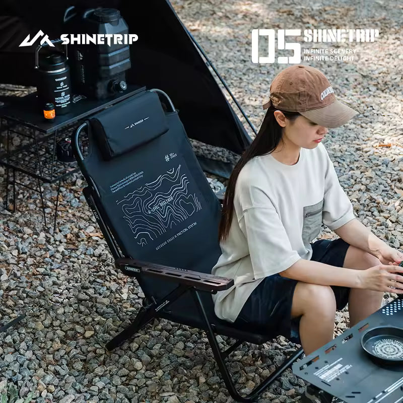 山趣 SHINETRIP #05 6段階調整 フォールディングラウンジチェア