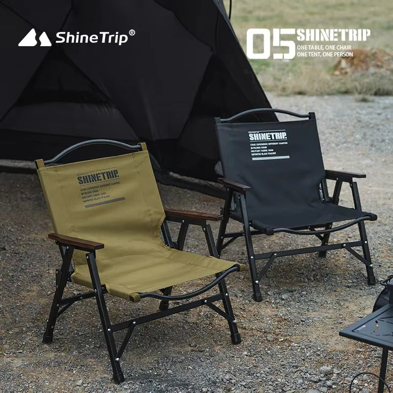 山趣 SHINETRIP #05 カーミットチェア風 分解式 フォールディング