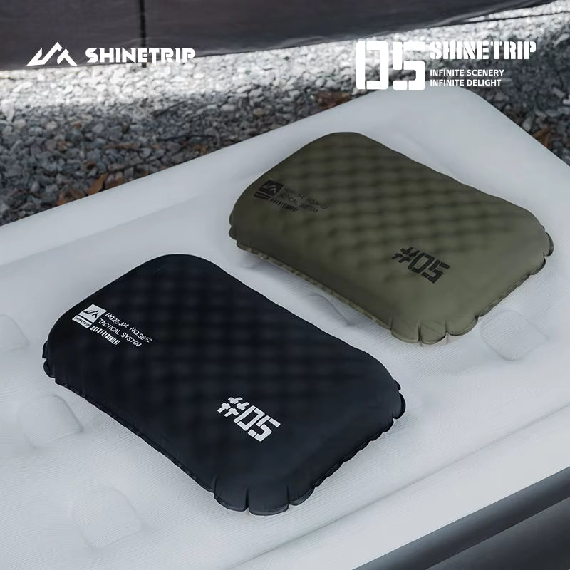 SHINETRIP（山趣）#05 タクティカル インフレータブルピロー エア枕