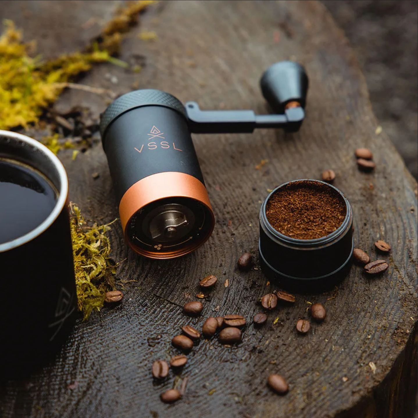 VSSL Java Hand Coffee Grinder, approx. 20g