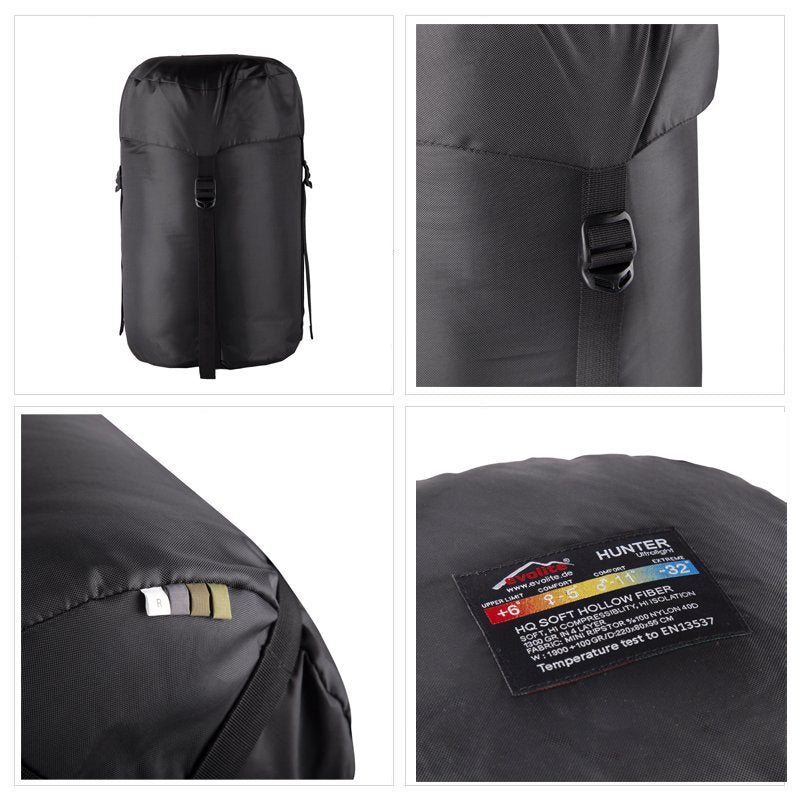 Evolite(エボライト)Hunter Connectable Double Sleeping Bag -32°C ハンター 連結式2人用化繊シュラフ 2個セット