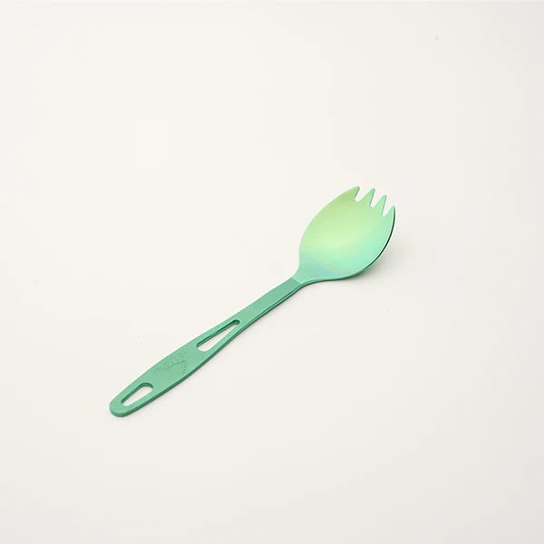 トークス チタンスポーク(青色、グリーン)TOAKS Titanium Spork SLV-01-B SLV-01-G