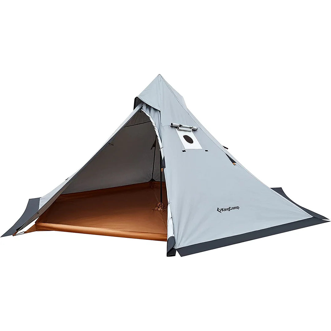 【KingCamp｜キングキャンプ】ワンポールテント 320×320×160cm（グレー）