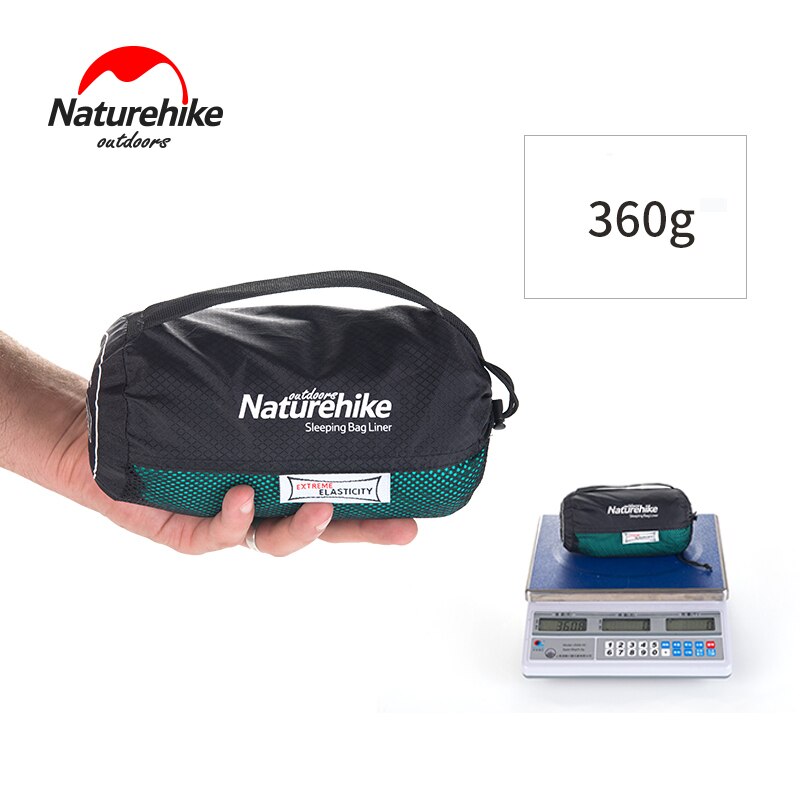Naturehike 高弾性スリーピングバッグライナー｜軽量・携帯便利・ホテルやアウトドアで衛生的に使用可能 NH17N002-D