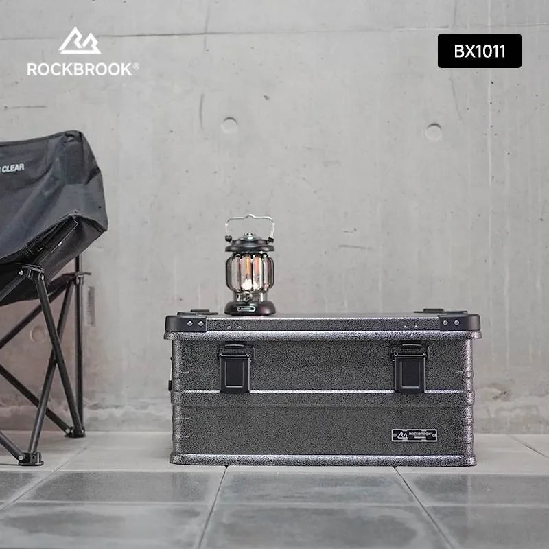 Rockbrook 50L 鋁製收納盒 Rockbrook GREY 防刮鋁製收納盒 TOUGHGUARD BX1011M