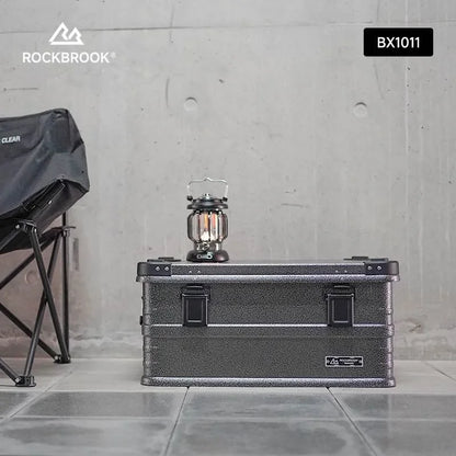 Rockbrook 50L 鋁製收納盒 Rockbrook GREY 防刮鋁製收納盒 TOUGHGUARD BX1011M