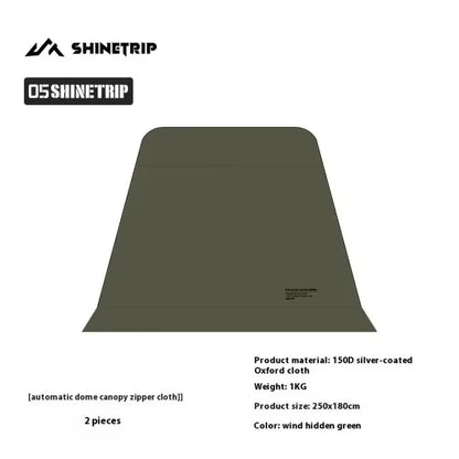 山趣（やましゅみ）／SHINE TRIP Outdoors（シャイン・トリップ アウトドアーズ）#05 オートドームキャノピー｜自動展開式キャノピーシェルター