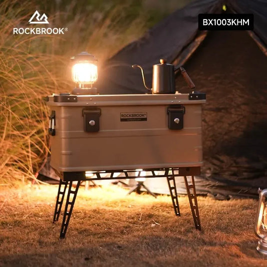 ロックブルック 30L 50L 95L アルミストレージボックス Rockbrook Aluminium Storage Box FROST BX1003BKS