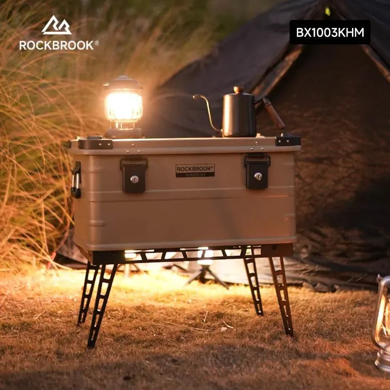 ロックブルック 50Lアルミストレージボックス Rockbrook 50L Aluminum Storage Box STARVEI BX1003