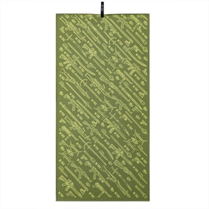 M-TAC（エムタック） Microfiber Towel Weapon 150×75 Green マイクロファイバータオル（10558001）