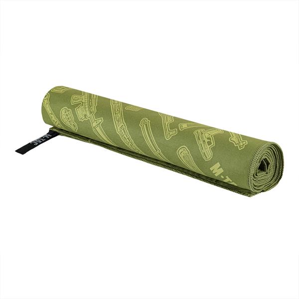 M-TAC（エムタック） Microfiber Towel Weapon 80×40 Green マイクロファイバータオル（10558101）
