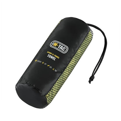 M-TAC（エムタック） Microfiber Towel Weapon 150×75 Green マイクロファイバータオル（10558001）