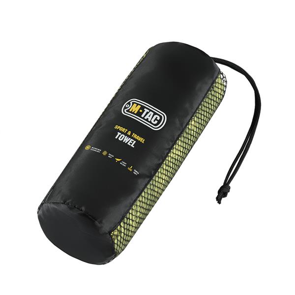 M-TAC（エムタック） Microfiber Towel Weapon 80×40 Green マイクロファイバータオル（10558101）