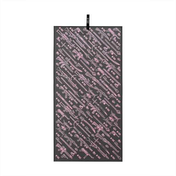 M-TAC（エムタック） Microfiber Towel Weapon 80×40 Pink マイクロファイバータオル（10558172）
