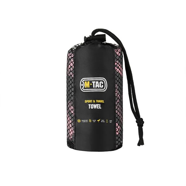 M-TAC エムタック マイクロファイバータオル Weapon 150×75 Pink｜DYNT