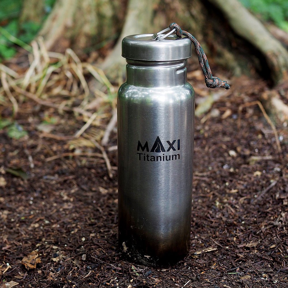 MAXI Titanium Water Bottle Maxi Titanium Bottle Water Bottle 800ml Titanium Water Bottle Cooker