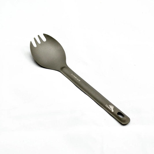 TOAKS トークス Titanium Ultralight Spork チタニウム ウルトラライトスポーク スプーン フォーク アウトドア食器 - おしゃれな洋服雑貨 おもしろ便利グッズ のお店 ディントコヨーテ 通販