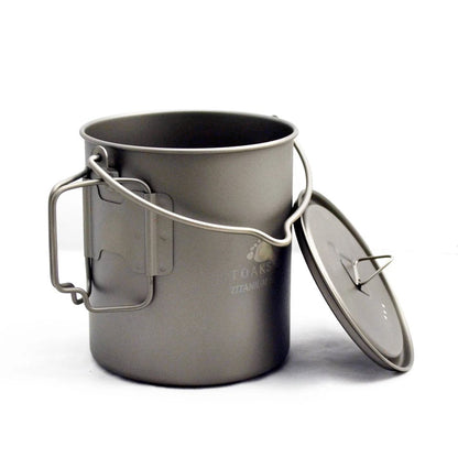 TOAKS Titanium POT 750ml with Bail Handle POT-750-BH トークス チタニウム ベイルハンドル付ポット750ml