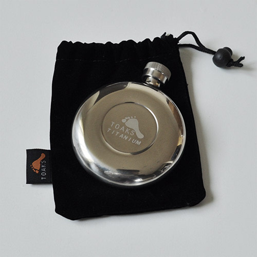 TOAKS Titanium Flask 150ml トークス チタニウム フラスク