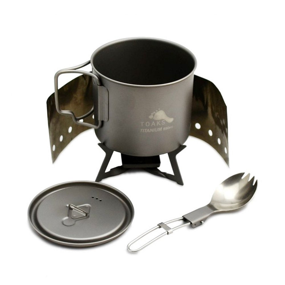 TOAKS トークス Titanium Ultralight Cook Set チタニウム ウルトラライトクックセット