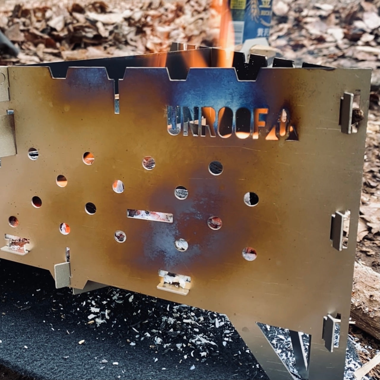 アンルーフ サードストーブ チタン製 焚火台 UNROOF Third Stove