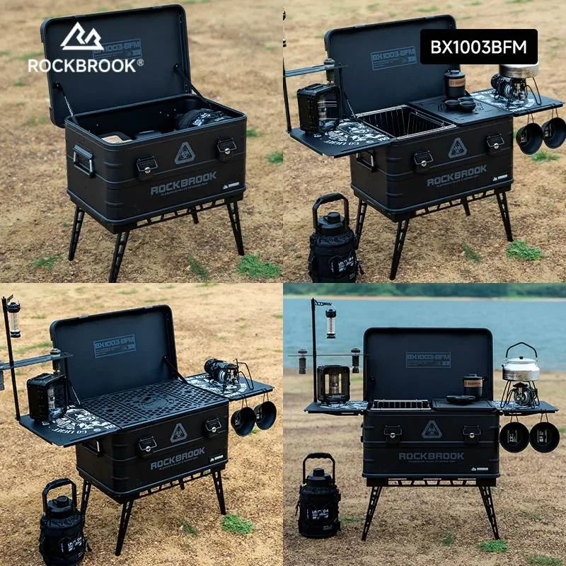 ロックブルック 50Lアルミストレージボックス Rockbrook 50L Aluminum Storage Box STARVEI BX1003