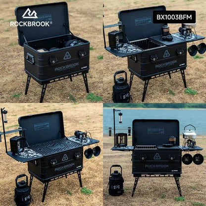 ロックブルック 50Lアルミストレージボックス Rockbrook 50L Aluminum Storage Box STARVEI BX1003