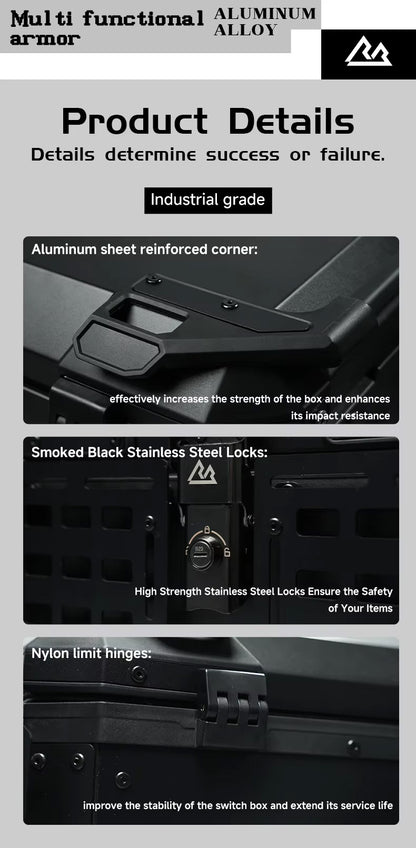 Rockbrook BX1028 MOTO 45L アルミモトテーブルボックス