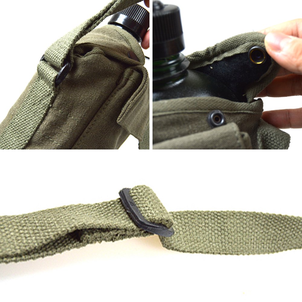 Rothco Canteen Cup Cover Shoulder Strap Canteen Bottle Cover Camping Equipment ROTHCO