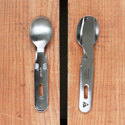 ウェウェコヨトル SFKセット ステンレス カトラリーセット 新潟県燕三条製 Huehuecoyotl Outdoor Works SKF SET Stainless Cutlery Set