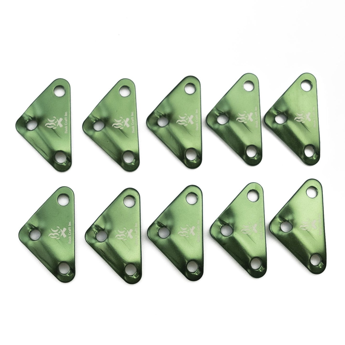 Bush Craft Bushcraft Adjustable Brackets (10 pieces) Tent Tarp Brackets