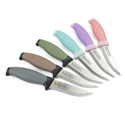 Bush Craft Modern Scandi Allocas Olive Drab Entry Level Knife Stainless Steel