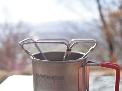 KALUGII カルギイ ユーエル クイックフォールド コーヒードリッパー（チタン） 「ケース付き」 U.L. QuickFold Dripper（Titanium）