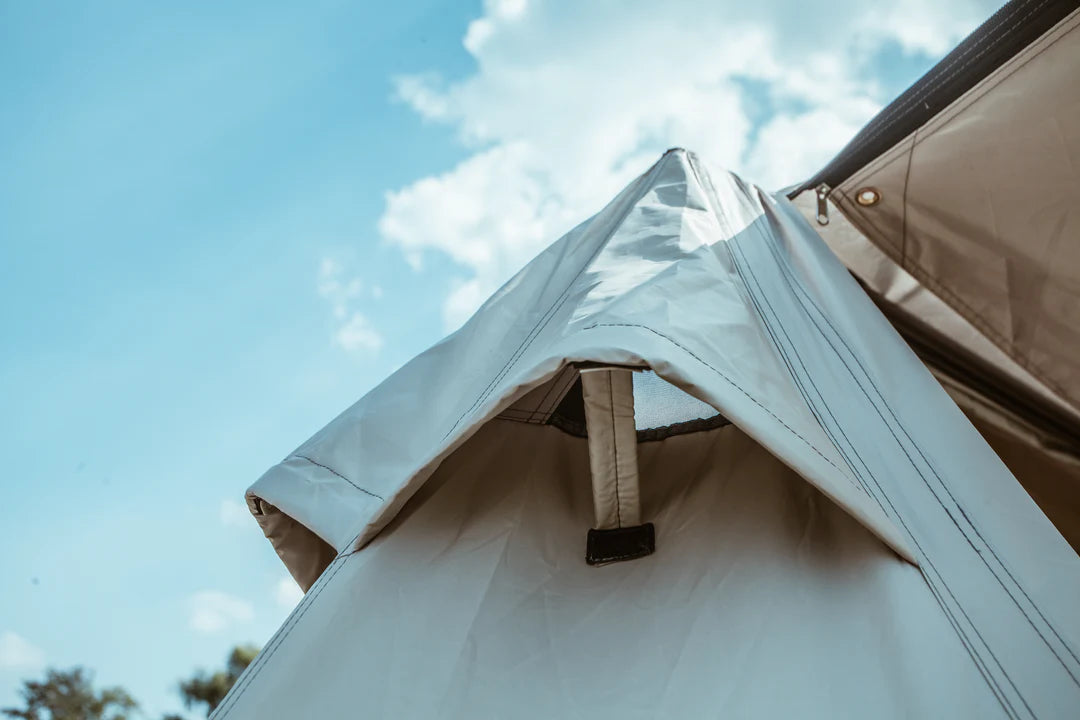 【KingCamp｜キングキャンプ】バリ・ハンモック・テントセット 子供用ハンモック付き（ベージュ×ブラック×ホワイト）