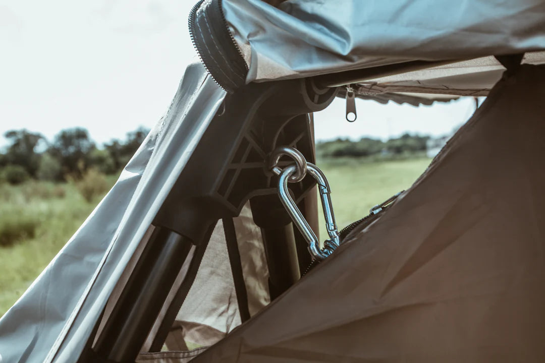 【KingCamp｜キングキャンプ】バリ・ハンモック・テントセット 子供用ハンモック付き（ベージュ×ブラック×ホワイト）