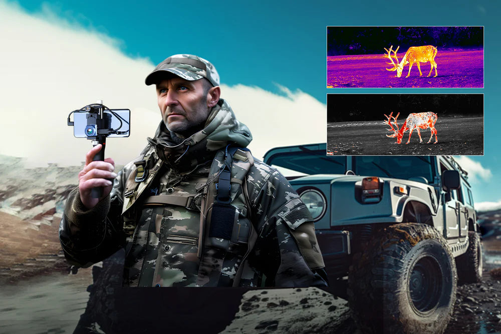 【超小型赤外線スコープ】Thermal Master X2｜iOS & Android対応｜15倍ズーム・高感度ナイトビジョン・50Hz表示・ハンティング/捜索向け高性能モデル