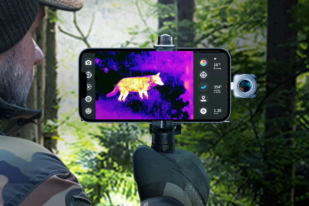 【超小型赤外線スコープ】Thermal Master X2｜iOS & Android対応｜15倍ズーム・高感度ナイトビジョン・50Hz表示・ハンティング/捜索向け高性能モデル