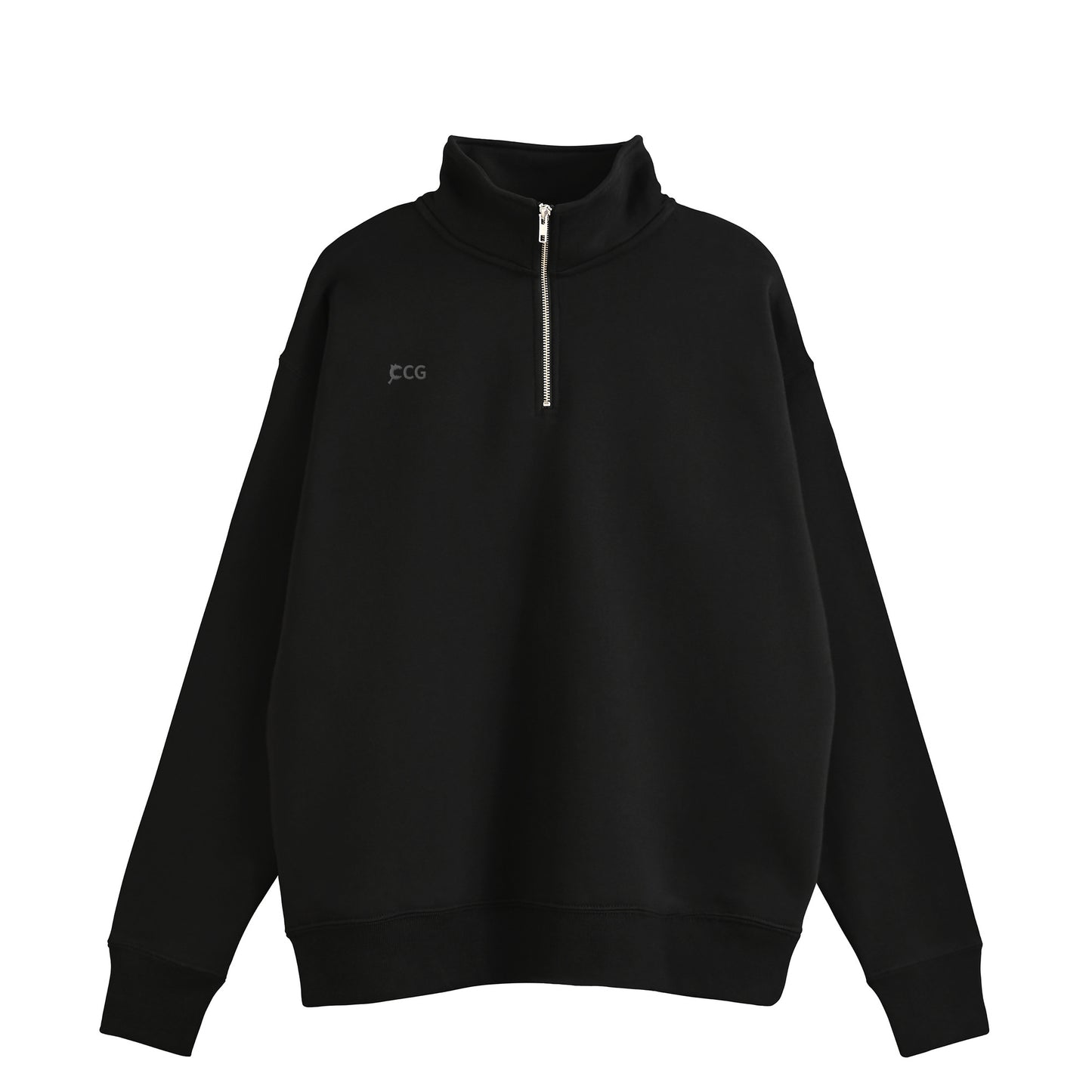 CCG Half Zip Sweatshirt – Embroidery black image