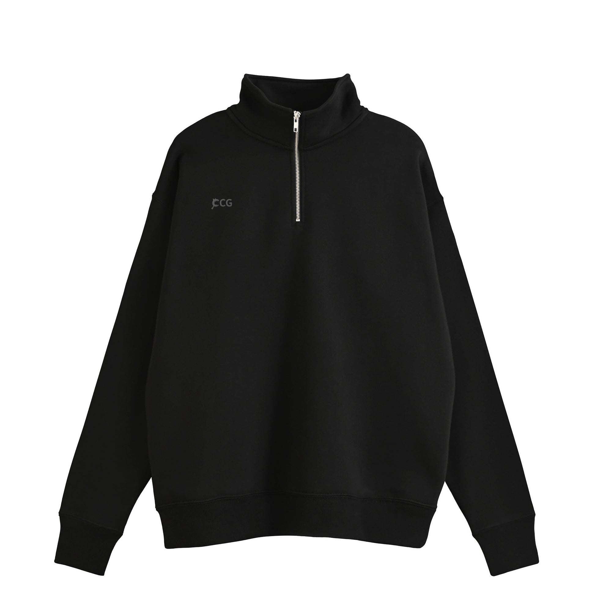 CCG Half Zip Sweatshirt – Embroidery black image