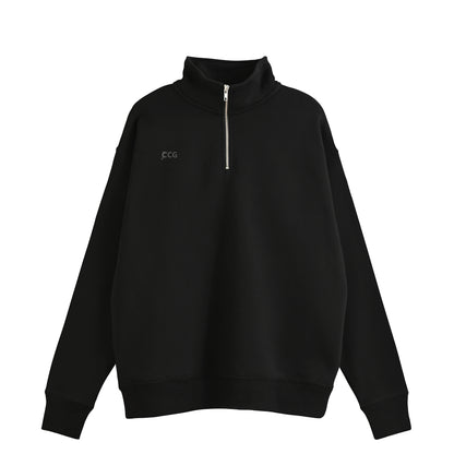 CCG Half Zip Sweatshirt – Embroidery black image