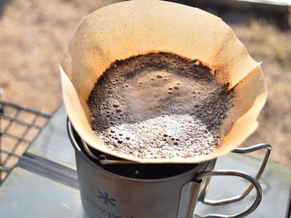 KALUGII カルギイ ユーエル クイックフォールド コーヒードリッパー（チタン） 「ケース付き」 U.L. QuickFold Dripper（Titanium）
