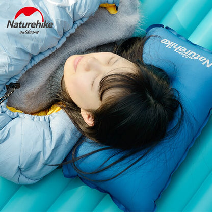 Naturehike 自動膨張式ピロー｜超軽量コンパクト・折りたたみ可能・アウトドアキャンプ用