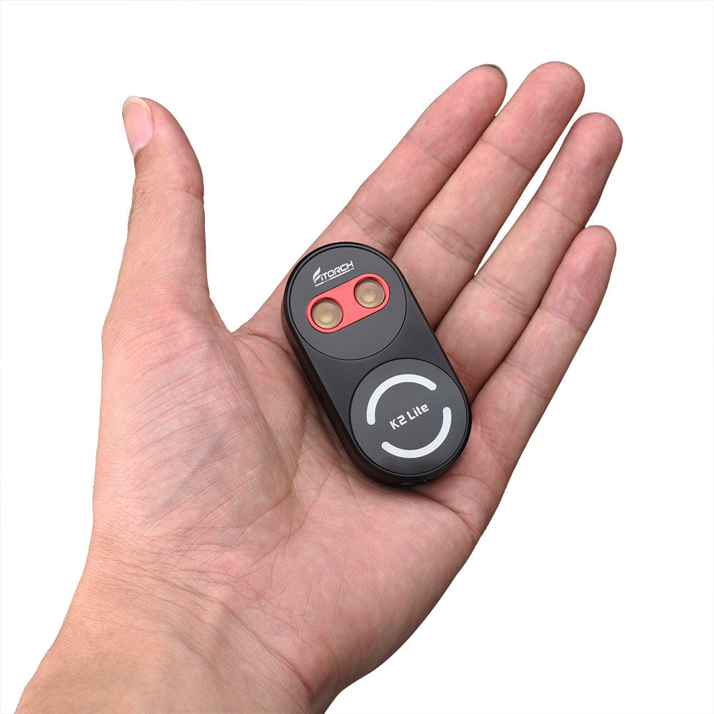 Fitorch（フィトーチ） K2 Lite キーチェーンライト 1000ルーメン｜アルミ／チタンモデル（USB Type-C）